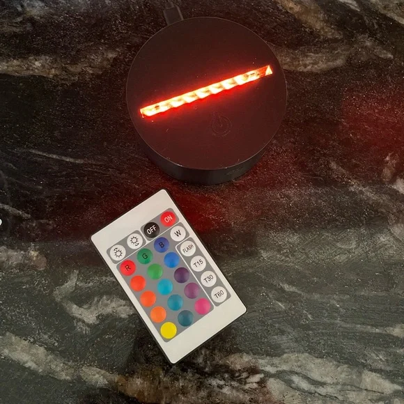 LED Colour Changing Tractor Night Light - Picture 4 of 6